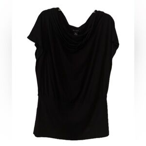 Elegant Black Women's White House Black Market Top